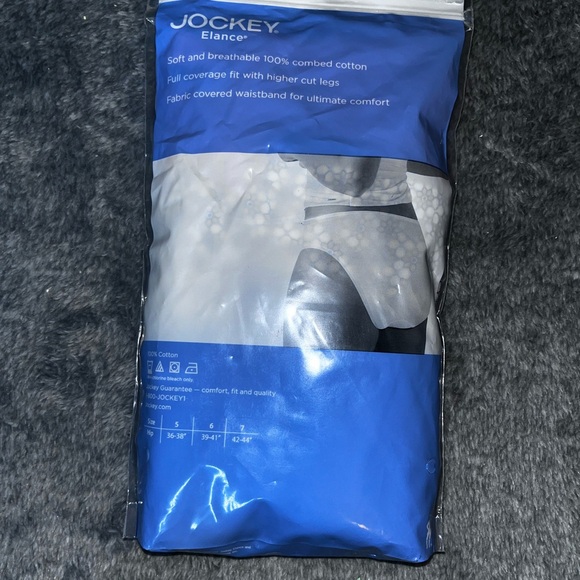 Jockey  French Cut 100% Cotton Underwear - Women's Size 6 Brand New 3 pair - Picture 6 of 6